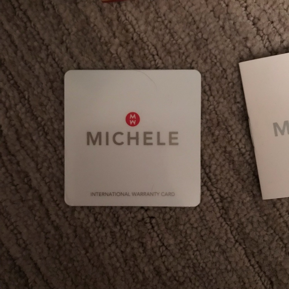 WHITE RUBBER MICHELE WATCH - Picture 3 of 3